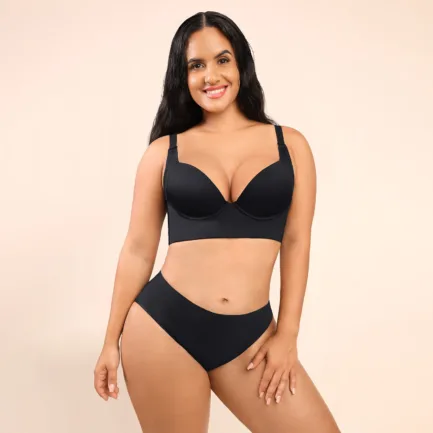 Women Plus Size Deep Cup Bra Hide Back Fat Full Back Coverage Underwire Bra Shaper Comfort Bra Push up underbust Shapewear - Image 46