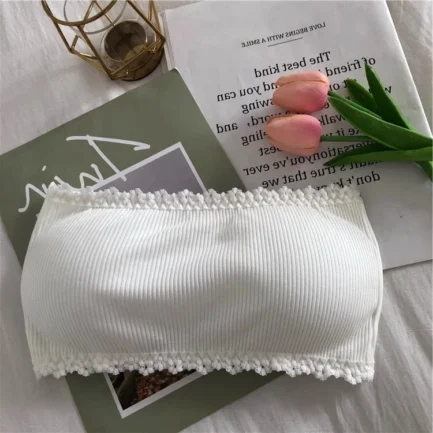 Lace Strapless Bra Women Sexy Tube Top Invisible Push Up Bralette Lady Seamless Underwea Lingerie Summer Chest Wraps Crop Tops - Image 14