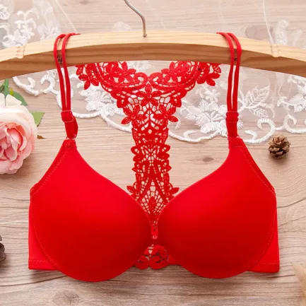 Comfortable Fitness Crop Top Adjustable Bra Underwire Seamless Bra For Women Sexy Beauty Back Embroidery Lace Bras 2024 - Image 15