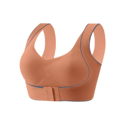 Large Size Front Closure Women Underwear Full Cup Seamless Sport Sleep Yoga Beauty Back Lingerie Brassiere Gather Push Up Bras - Image 8