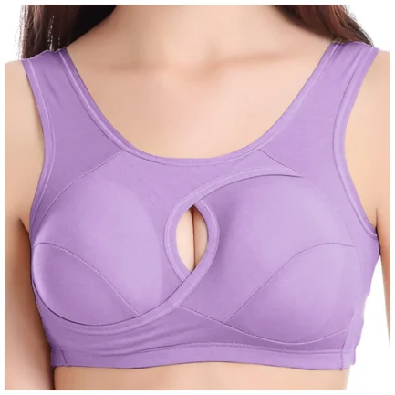 Women's Sports Bras Shockproof Upper Support Gathered Bra Push Up Sexy Lingerie Fitness Seamless Underwear Wireless Brassiere - Image 10