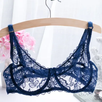 Sexy Lace Bralette Bra Women Underwear Push Up Bra Untra-Thin Comfortable Breathable Brassiere Plus Size Women Lingerie - Image 4
