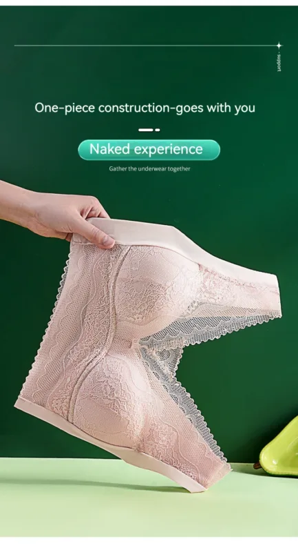 UBAU Sexy Seamless Lace Underwear Bra For Women Push Up Top Women's Bra Plus Size Bralette Large Size Brasier Without Underwire - Image 11