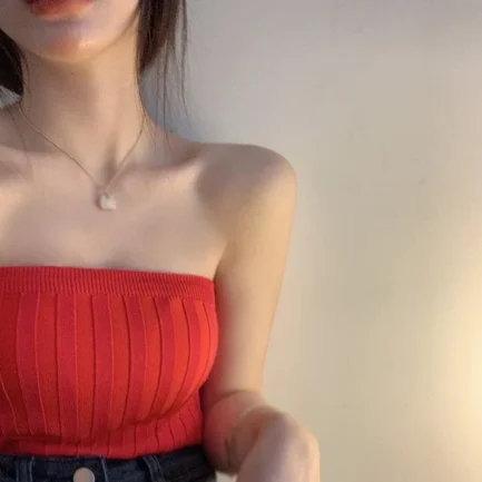 Colorful Strapless Bras Women's Tube Top Bra Female Sexy Crop Top Seamless Tube Tops Girls Nonwire Bandeau Underwear Intimates - Image 12