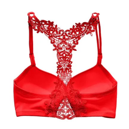 Comfortable Fitness Crop Top Adjustable Bra Underwire Seamless Bra For Women Sexy Beauty Back Embroidery Lace Bras 2024 - Image 2