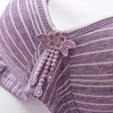 New Top Seamless Women's Underwear Plus Size Gathered Non-slip No Steel Ring Sexy Sling Beautiful Back Bra - Image 25