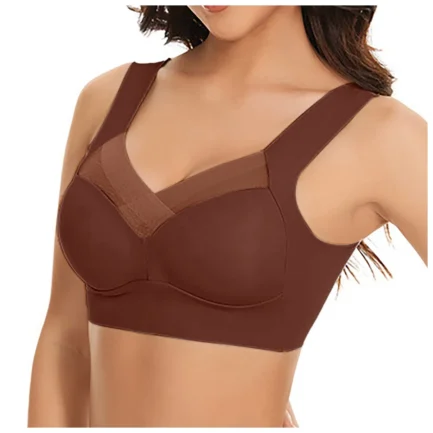 Large Size Push Up Bra For Women High Stretchy Lace Patchwork Sexy Brassiere Soft Seamless Underwear Gathered Sporty Bra 6XL - Image 13