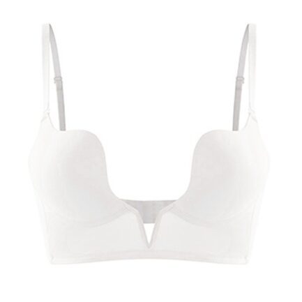 Sexy Push Up Bra Women Backless Bras Plus Size Low Cut Brassiere Invisible Underwear Seamless Deep U Lingerie Female Bralette - Image 9