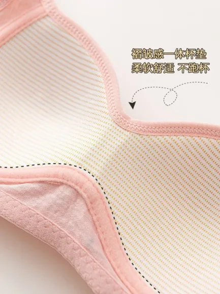 Women Sexy Lingerie Triangle Cup Brassiere Wire Free Bra Underwear Bras for Girls Womens Without Steel Rings French Traceless - Image 13