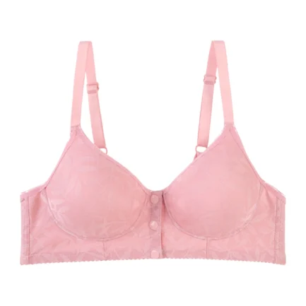 Women Sexy Front Button Bras Deep V Underwire Push Up Lingerie Brassiere Shaping Cup Adjustable Shoulder Strap Large Size Bra - Image 8