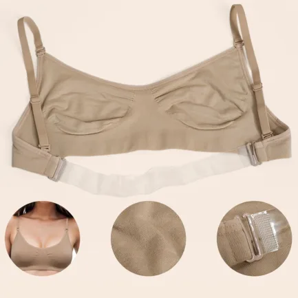 Womens Seamless Underwear Sexy Push Up Bras Female Plunget Transparent Thin Strappy Soft Bralette Beauty Back Wilress Bra - Image 13