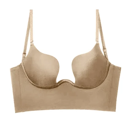 Women Solid Low Bras U Shape Backless Multiple Convertible Straps Underwire Fashion Backless Adjustable Shoulder Strap Lingerie - Image 21
