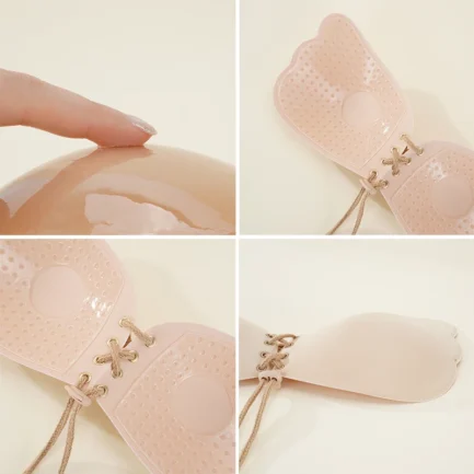 Seamless Self Adhesive Fly Bra Women Strapless Push Up Bras Stick On Sexy Lingerie Invisible Silicone Chest Paste Plus Size ﻿ - Image 5