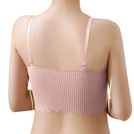 Womens Seamless Unwired Strapless Women Sexy Solid Tube Tops Female Girls Sling Breast Warp Bra Student No Steel Ring Underwear - Image 17