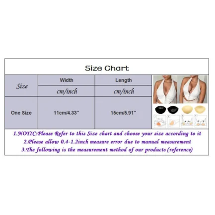 New Double Sided Adhesive Sticky Bra Push Up Bras Bikini Cup Enhancer Strapless Bra Women Invisible Bra Backless Underwear - Image 10