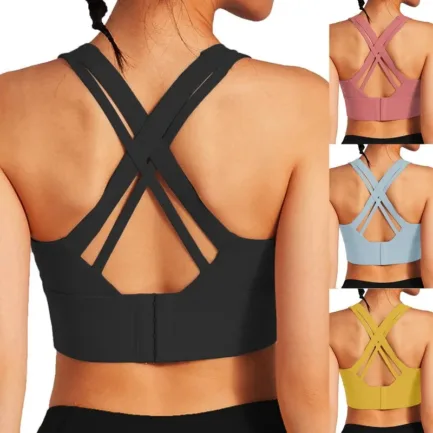 2022 Sports Bra Women Fitness Top Seamless Yoga Bra Black White Running Yoga Gym Crop Top Women Push Up Sport Bra Top - Image 13