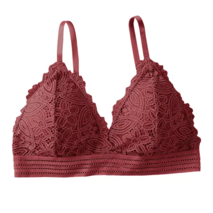 Beauty Back Women Sexy Lace Bras Corset Triangle Bralette Push Up Lingerie топ French Style Detachable Underwear
