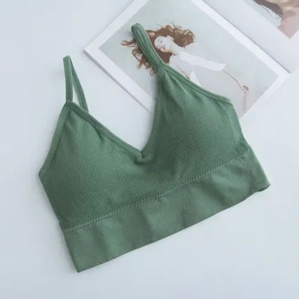 2022 Sports Bra Women Fitness Top Seamless Yoga Bra Black White Running Yoga Gym Crop Top Women Push Up Sport Bra Top - Image 5