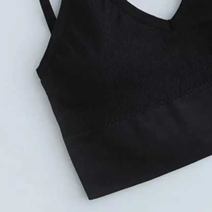 2022 Sports Bra Women Fitness Top Seamless Yoga Bra Black White Running Yoga Gym Crop Top Women Push Up Sport Bra Top - Image 22