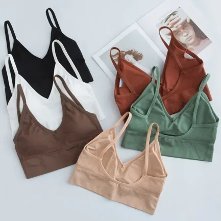 2022 Sports Bra Women Fitness Top Seamless Yoga Bra Black White Running Yoga Gym Crop Top Women Push Up Sport Bra Top - Image 25