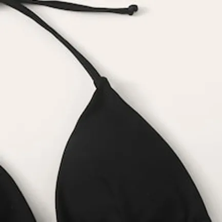 Black Bikini Bra Women Bandeau Sports Bra Women's Summer Swimsuit Triangle Bikini Bra Female Swimsuit Bikini Tops Tankinis - Image 13