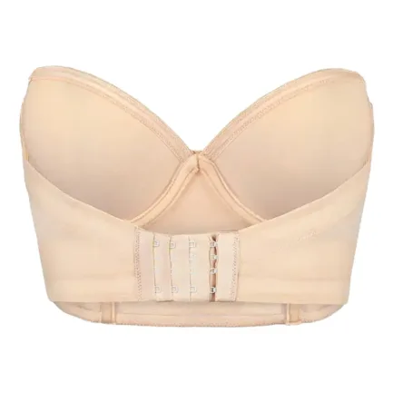 Sexy Low Back Anti Slip Strapless Bra Underwear Women's Half Cup Seamless Bras New Backless Push Up Bra Plus Size Seamless Bras - Image 6