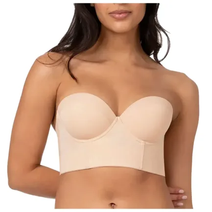 Sexy Low Back Anti Slip Strapless Bra Underwear Women's Half Cup Seamless Bras New Backless Push Up Bra Plus Size Seamless Bras - Image 8