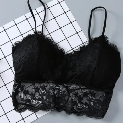 Women Sexy Bra Padded Bralette Crop Top Underwear Push Up Bra Lace Female Bra Lingerie Brassiere Sujetador Biustonosz 2024 Hot